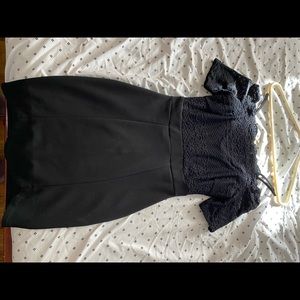 Brand new all black dress